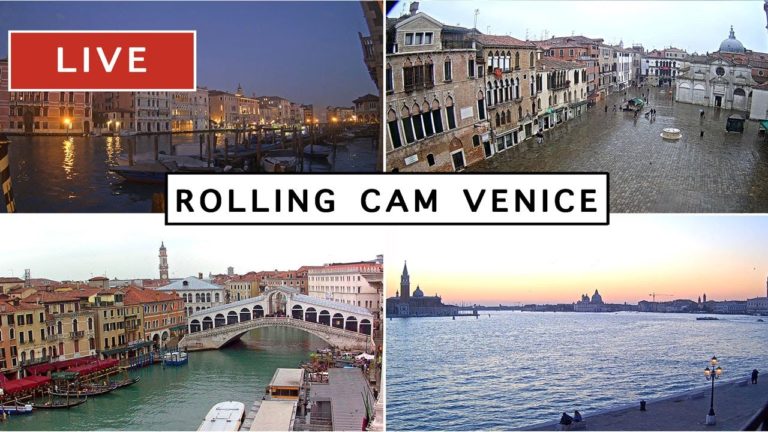 🔴 LIVE 24/7  Rolling Cam Venice – Live Cam in Venice Italy – Livecam en direct #venice