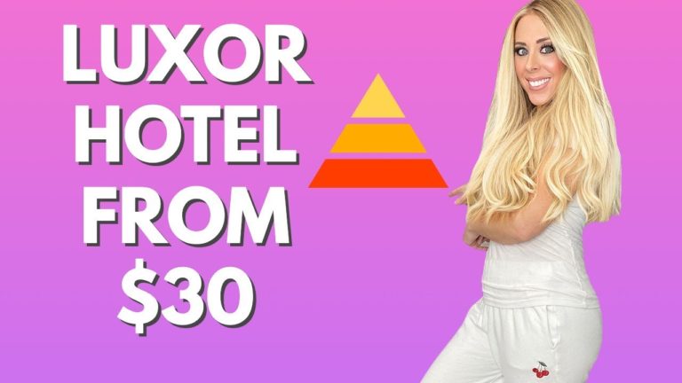 SAVE MONEY ON TRAVEL AT THE LUXOR LAS VEGAS! FROM $30!