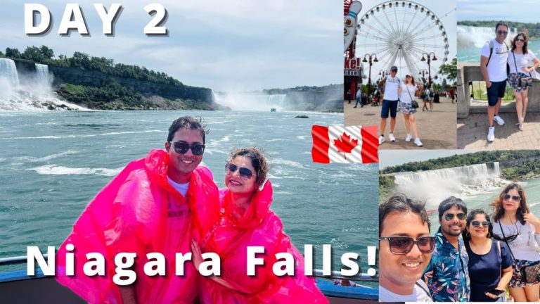 We faced the Niagara Falls Canada 🇨🇦 | Day 2 | Boat Ride | Canada Vlog (2022)