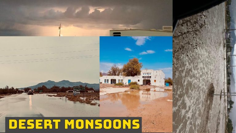 2022 DEATH VALLEY FLOODED! PAHRUMP FLOODED! MONSOON SEASON IS HERE!